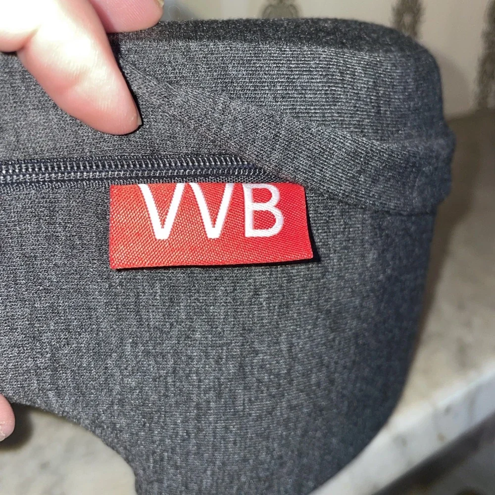 Dark Grey VVB Face Down Stomach Sleeping Sleep Position Pillow |‎ Washable Cover